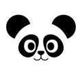 Isolated happy panda Avatar cartoon Vector