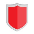 Isolated heraldry shield icon