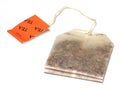 Isolated Herbal Tea Bag Royalty Free Stock Photo