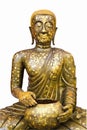 Isolated Holy golden Buddha