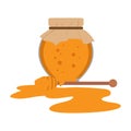 Isolated honey jar icon