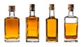 isolated illustration of a bottle of brandy. Generative AI Royalty Free Stock Photo