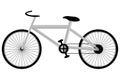 Isolated image of a bike Royalty Free Stock Photo