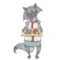 Character animal cook