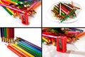 Isolated image of colorful pencils Royalty Free Stock Photo