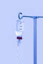 Isolated infusion bottle in hospital