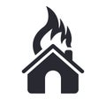 Isolated insurance icon.