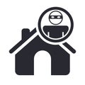 Isolated insurance icon.