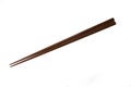 Isolated Japanese wood Chopstick