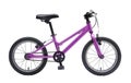 Isolated Kids Bike for Boys in Purple Color Royalty Free Stock Photo