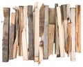 Isolated Kindling Or Firewood Royalty Free Stock Photo
