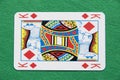 Isolated King Playing Card Royalty Free Stock Photo