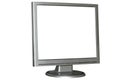 Isolated LCD monitor Royalty Free Stock Photo