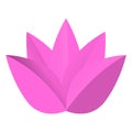 Isolated lotus logo