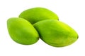 Isolated mangoes