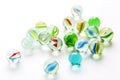 Isolated Marbles Royalty Free Stock Photo