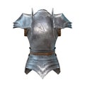 Isolated Medieval Suit Of Armour 3d illustration