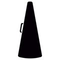 Isolated megaphone silhouette Royalty Free Stock Photo
