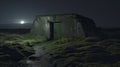 Moonlit Vestige: Aging Military Fort Echoes Past Conflicts Amidst Present Serenity