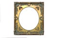 Isolated Mirror Frame, Ornamentation, Wooden Material