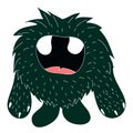Isolated monster sketch Royalty Free Stock Photo
