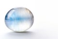 Isolated Moonstone - White Background - Copy Space Royalty Free Stock Photo