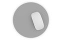 isolated mousepad mockup Royalty Free Stock Photo