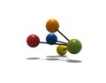 Isolated multicolor molecule