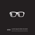 Isolated Nerd Icon. Specs Vector Element Can Be Used For Specs, Glasses, Eyeglasses Design Concept.