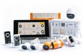 Isolated network administration controls CCTV and security cameras, implementing advanced security protocols via wired networks wi