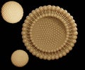 isolated Niosomes are the microscopic lamellar structures