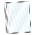 Isolated notebok icon