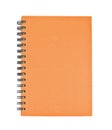 Isolated notebook on white. Royalty Free Stock Photo