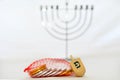 Isolated Obejects for Hanukkah Royalty Free Stock Photo