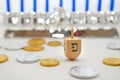 Isolated Obejects for Hanukkah Royalty Free Stock Photo