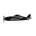 Isolated object of airplane and air logo. Collection of airplane and small stock symbol for web.