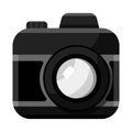 Vector illustration of camera and photo sign. Set of camera and dslr stock vector illustration.