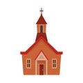 Vector illustration of church and christian icon. Collection of church and bible stock symbol for web.