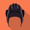 Isolated object of hat and tank icon. Set of hat and warrior vector icon for stock.