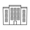 Isolated object of prison and building icon. Web element of prison and jailhouse stock symbol for web.