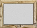 Isolated object. Wooden frame with black background, blackboard or school board isolated on white. Copy space for your text. Free Royalty Free Stock Photo