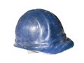 Isolated old hard hat Royalty Free Stock Photo