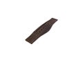 Isolated old rosewood brown acoustic guitar bridge on white background with clipping path. can use for part picture on website or Royalty Free Stock Photo