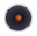 Isolated Old Vintage Music Dynamic Speaker Royalty Free Stock Photo