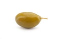 One marinated olives