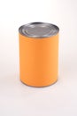 Isolated orange can