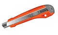 Isolated orange penknife