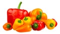 Isolated paprika Royalty Free Stock Photo