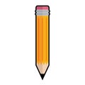 Isolated pencil icon