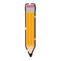 Isolated pencil icon